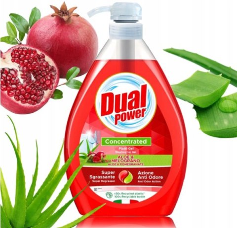 Dual Power Aloes & Granat Płyn Do Mycia Naczyń 1 l