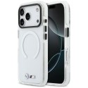 Etui BMW M IML Shockproof Metal Logos MagSafe do iPhone 17 Pro Max / 18 Pro Max przezroczysty
