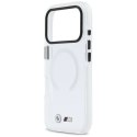 Etui BMW M IML Shockproof Metal Logos MagSafe do iPhone 17 Pro Max / 18 Pro Max przezroczysty