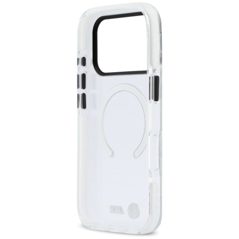 Etui BMW M IML Shockproof Metal Logos MagSafe do iPhone 17 Pro Max / 18 Pro Max przezroczysty