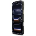 Etui Guess IML Glitters Script Strap MagSafe do iPhone 17 Pro Max czarny