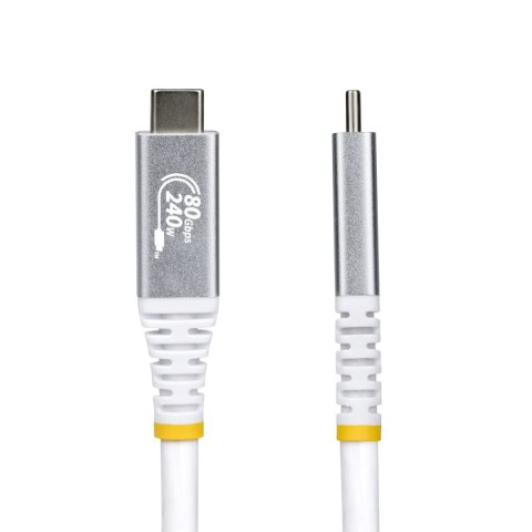 Kabel USB Startech CC1M80GUSB4CABLEW Biały 1 m