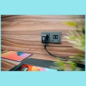 Ładowarka sieciowa Verbatim Mini GaN 65W 2xUSB-C PD/1x USB-A QC adapter UE/UK/USA czarny 30238