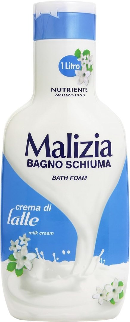 Malizia Crema di Latte Płyn do Kąpieli Mleczny 1 l