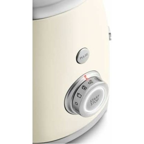 Mikser z Tworzywa Sztucznego Smeg BLF03CREU Krem 800 W 1,5 L