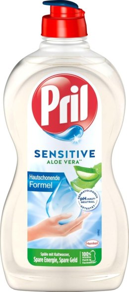 Pril Sensitive Aloe Vera Płyn do Naczyń 450 ml