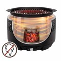 Przenośny grill Aktive Okrągła Bez dymu Czarny Ø 34 cm