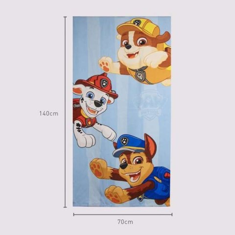 Ręcznik plażowy The Paw Patrol Jasnoniebieski 70 x 140 cm