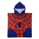 Ręcznik-poncho z kapturem Spider-Man Czerwony 55 x 77 cm
