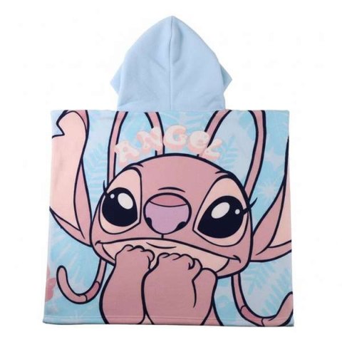 Ręcznik-poncho z kapturem Stitch Niebieski 55 x 77 cm