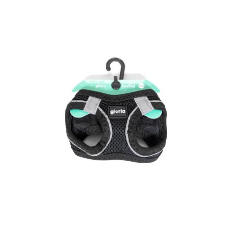 Szelki dla psa Gloria Trek Star 32,8-35,4 cm 45-47 cm Czarny M