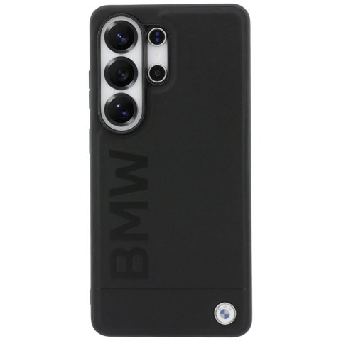 Etui BMW Leather Hot Stamp MagSafe do Samsung Galaxy S26 Ultra czarny