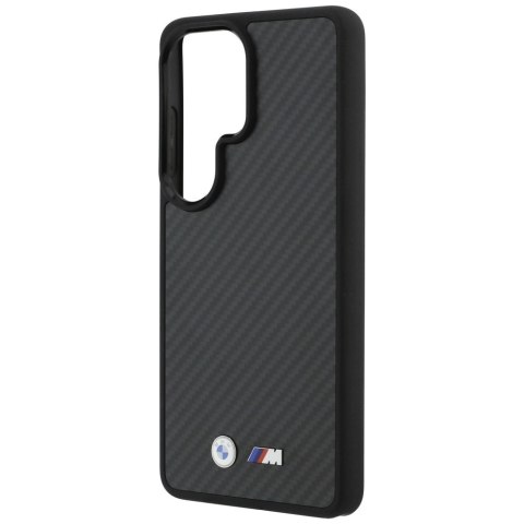 Etui BMW M Kevlar Logo MagSafe do Samsung Galaxy S26 Ultra czarny