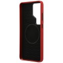 Etui BMW M Metal Logo MagSafe do Samsung Galaxy S26 Ultra czerwony