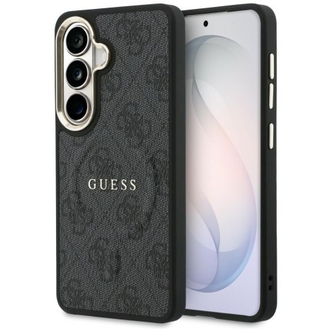 Etui Guess 4G Embossed Ring MagSafe do Samsung Galaxy S26 czarny