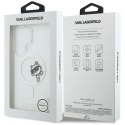 Etui Karl Lagerfeld IML Peekaboo Choupette MagSafe do Samsung Galaxy S26 Ultra przezroczysty