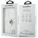 Etui Karl Lagerfeld IML Peekaboo Choupette MagSafe do Samsung Galaxy S26 przezroczysty