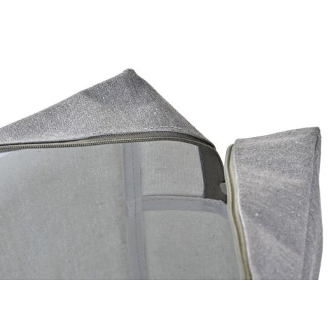 Neseser DKD Home Decor Biały Szary (2 Sztuk)