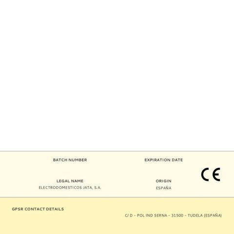 Sokowirówka JATA JEEX1046 Przezroczysty Srebrzysty Stal