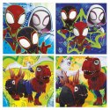 Zestaw 4 Puzzli Educa Dino Spidey 12 Części 16 Części 20 Części 25 Części (4 Sztuk)