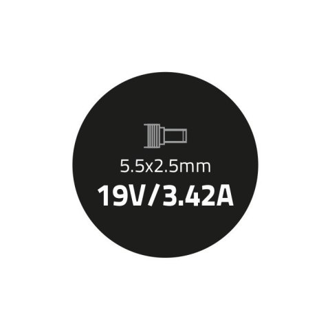 Zasilacz dedykowany do Asus 65W | 19V | 3.42A | 5.5*2.5