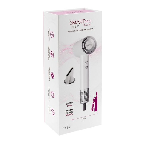 By AGV Pack Suszarka do włosów i dyfuzor Smart Pro 1800W Jonowa Cicha Szybkie Suszenie