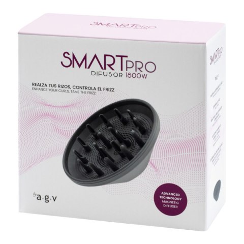 By AGV Pack Suszarka do włosów i dyfuzor Smart Pro 1800W Jonowa Cicha Szybkie Suszenie