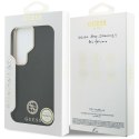 Etui Guess Rhinestone Round Logo MagSafe do Samsung Galaxy S26 Ultra czarny