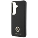 Etui Guess Rhinestone Round Logo MagSafe do Samsung Galaxy S26 czarny
