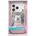 Etui Nimmy Gentle Pets Series Dog MagSafe do iPhone 17 Pro różowy