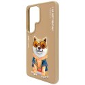 Etui Nimmy Glasses Cool Dog do Samsung Galaxy S26 Ultra beżowy
