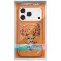 Etui Nimmy Jeleń MagSafe do iPhone 17 Pro pomarańczowy