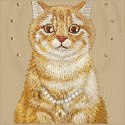 Etui Nimmy Lucky Fashion Cat MagSafe do iPhone 17 Pro Max brązowy