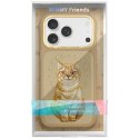 Etui Nimmy Lucky Fashion Cat MagSafe do iPhone 17 Pro Max brązowy