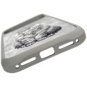 Etui Nimmy Lucky Fashion Cat MagSafe do iPhone 17 Pro Max szary