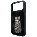 Etui Nimmy Lucky Fashion Cat MagSafe do iPhone 17 Pro czarny