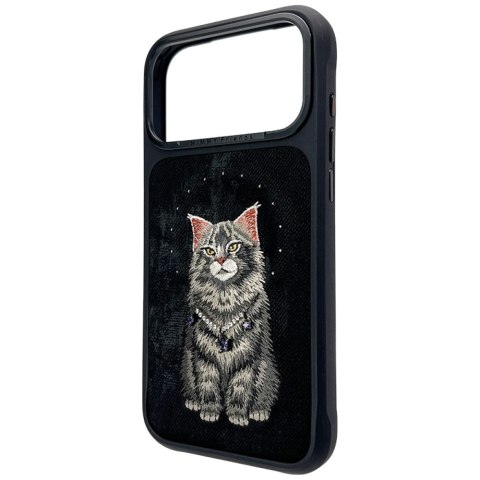 Etui Nimmy Lucky Fashion Cat MagSafe do iPhone 17 Pro czarny