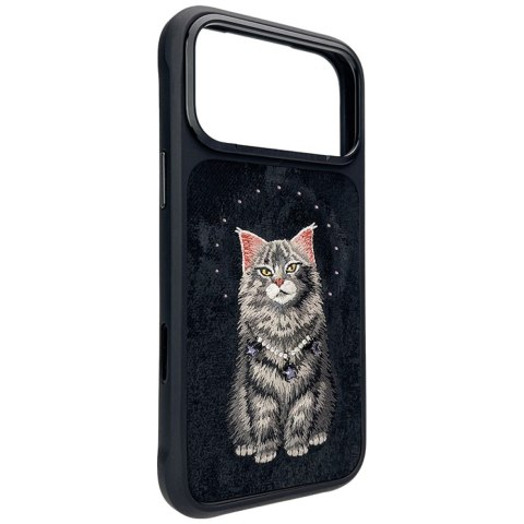 Etui Nimmy Lucky Fashion Cat MagSafe do iPhone 17 Pro czarny