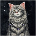 Etui Nimmy Lucky Fashion Cat MagSafe do iPhone 17 Pro czarny
