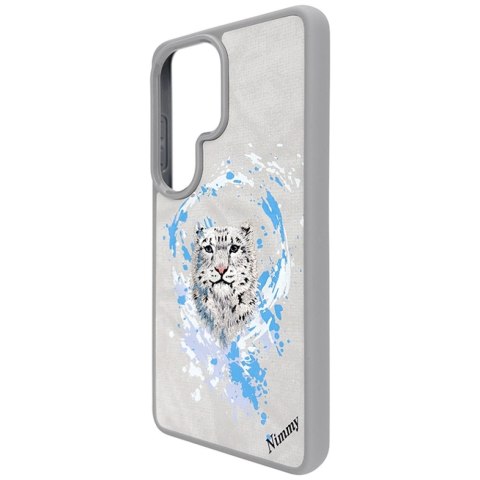 Etui Nimmy Pantera MagSafe do Samsung Galaxy S26 Ultra jasnoszary