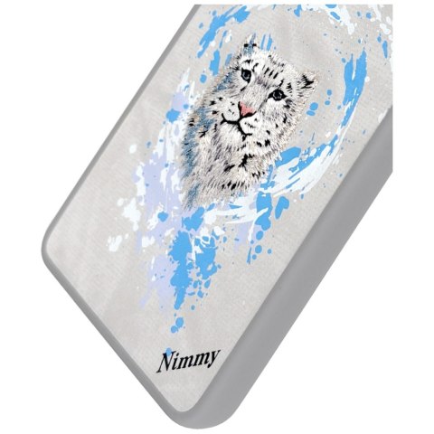 Etui Nimmy Pantera MagSafe do Samsung Galaxy S26 Ultra jasnoszary
