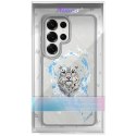 Etui Nimmy Pantera MagSafe do Samsung Galaxy S26 Ultra jasnoszary