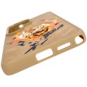 Etui Nimmy Tygrys MagSafe do Samsung Galaxy S26 Ultra jasnobrązowy