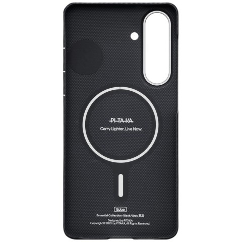Etui PITAKA Edge Case MagSafe do Samsung Galaxy S26 czarno-szary