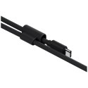 Kabel ENERGEA Lasso Lanyard smycz na telefon USB-C - USB-C 1.5m 240W czarny