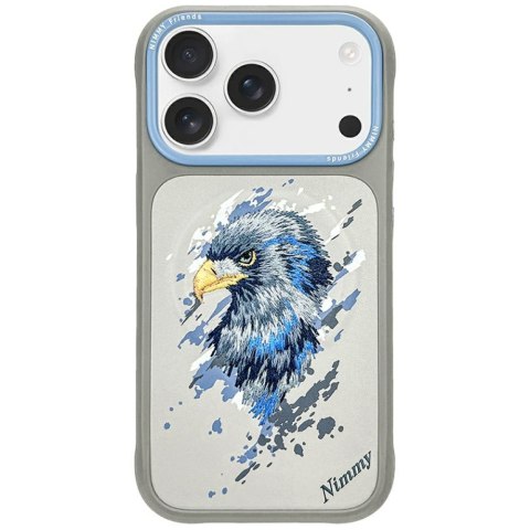 Etui Nimmy Orzeł MagSafe do iPhone 17 Pro szary