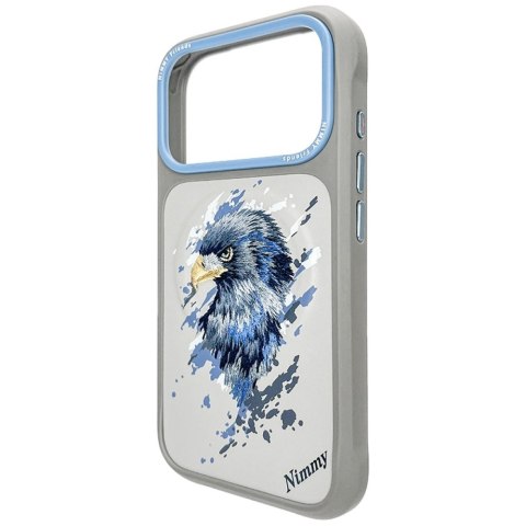 Etui Nimmy Orzeł MagSafe do iPhone 17 Pro szary