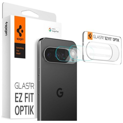 Ochrona na obiektyw aparatu Spigen Optik Glas.Tr do Google Pixel 10 Pro XL przezroczysty 2szt