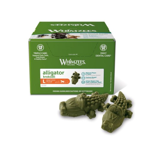 Przysmak Dentystyczny Whimzees Alligator (30 Sztuk)