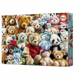 Układanka puzzle Educa Teddy Bears 500 Części